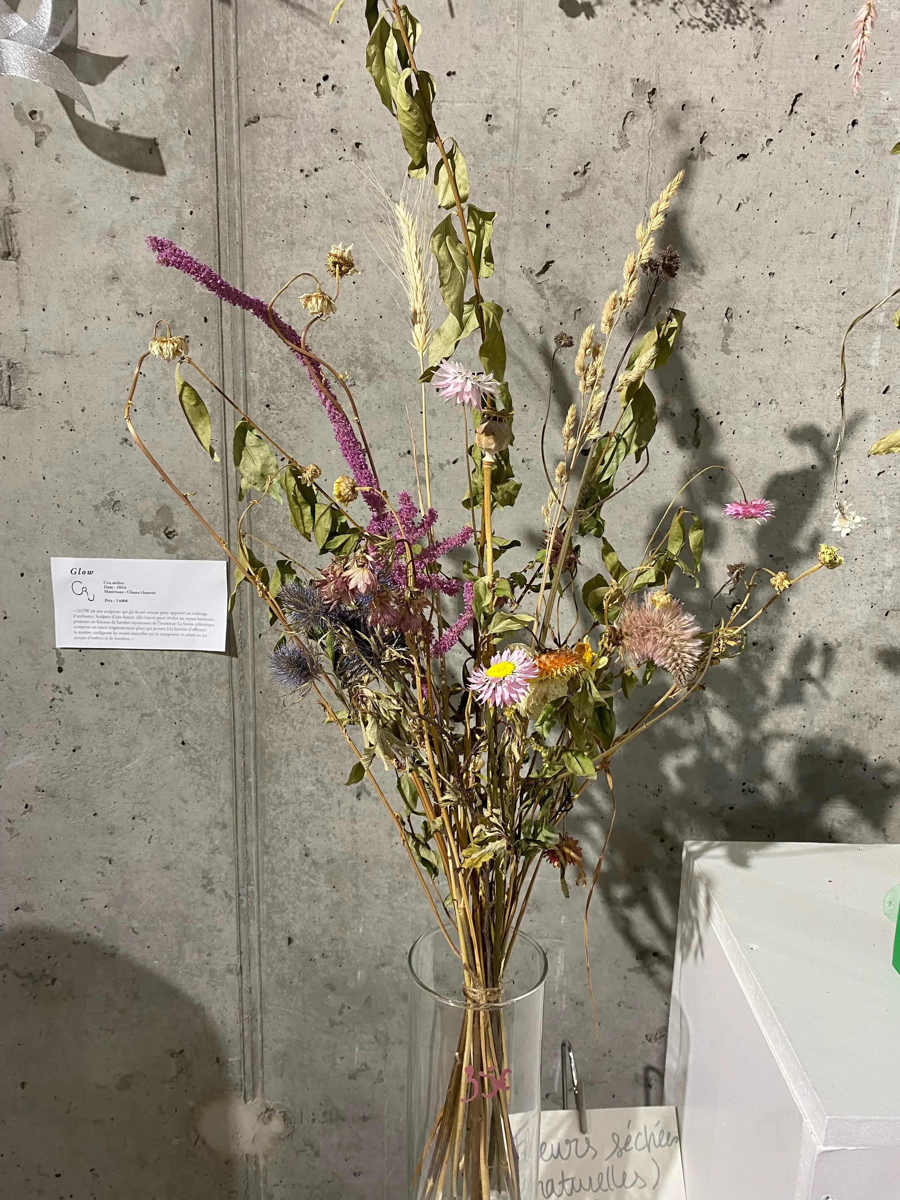 Les bouquets séchées