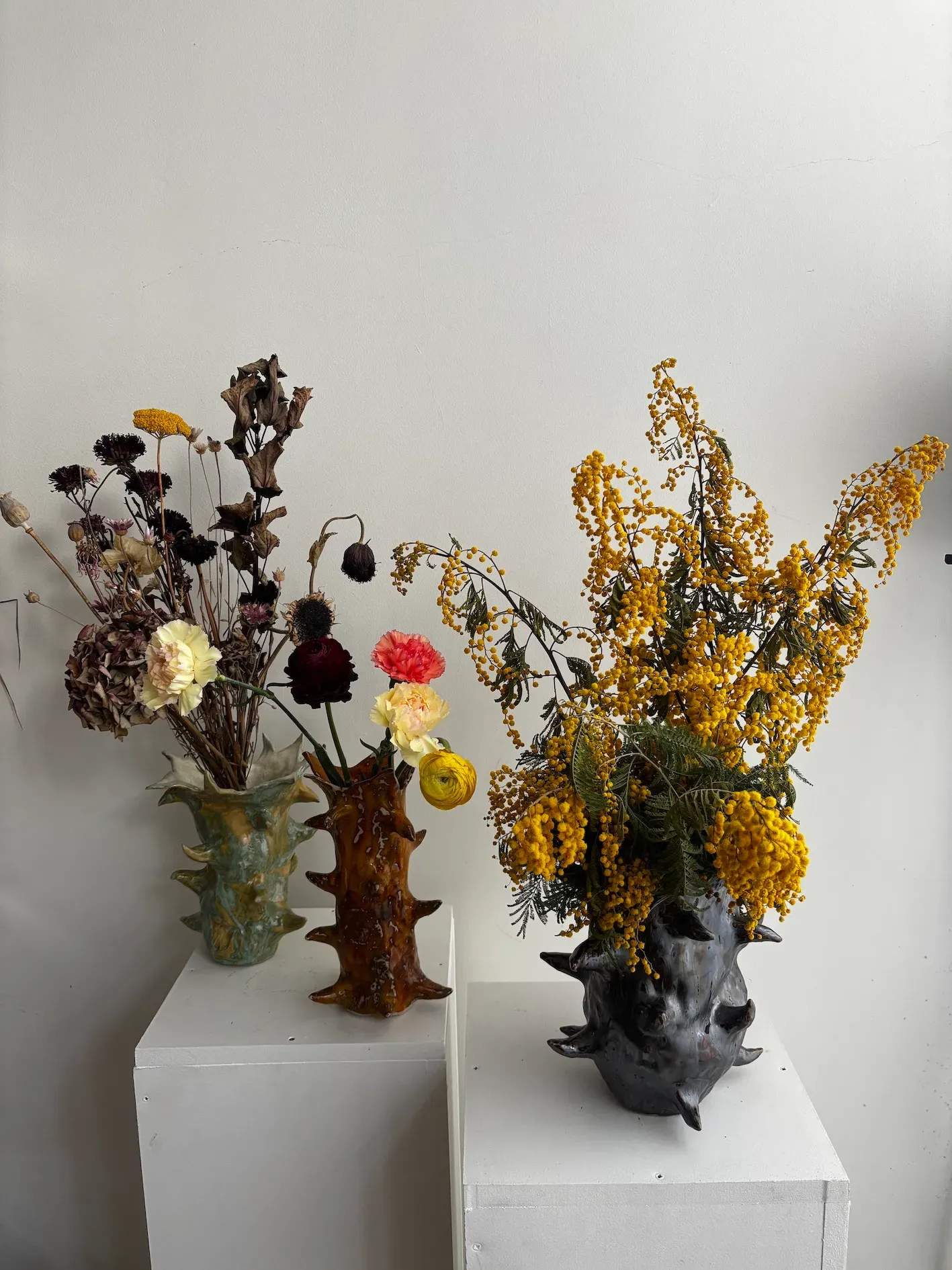 Vase en céramique ALaMano vert