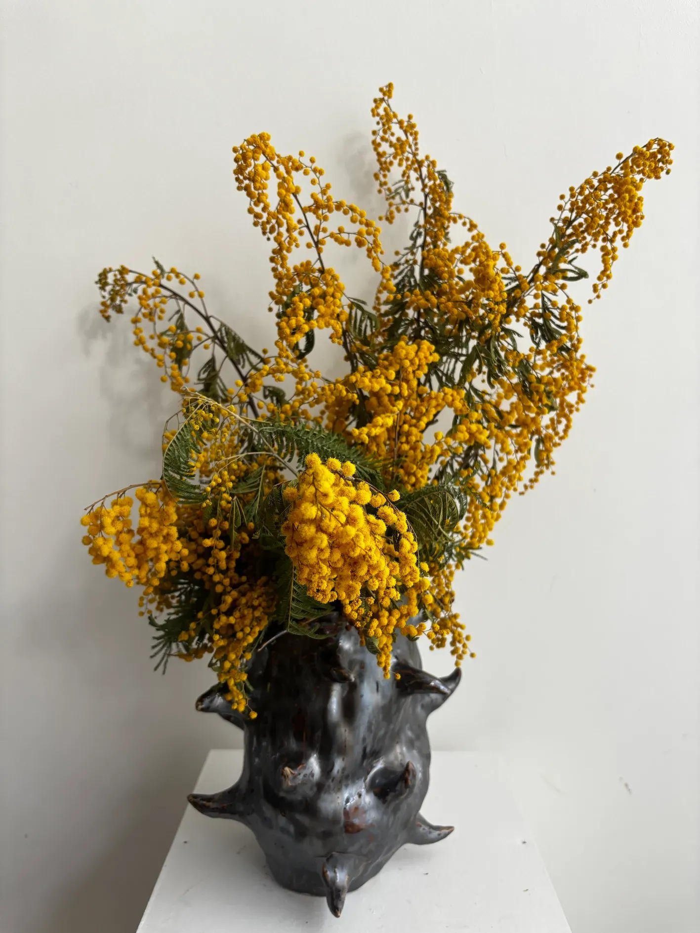 Vase en céramique noir ALaMano