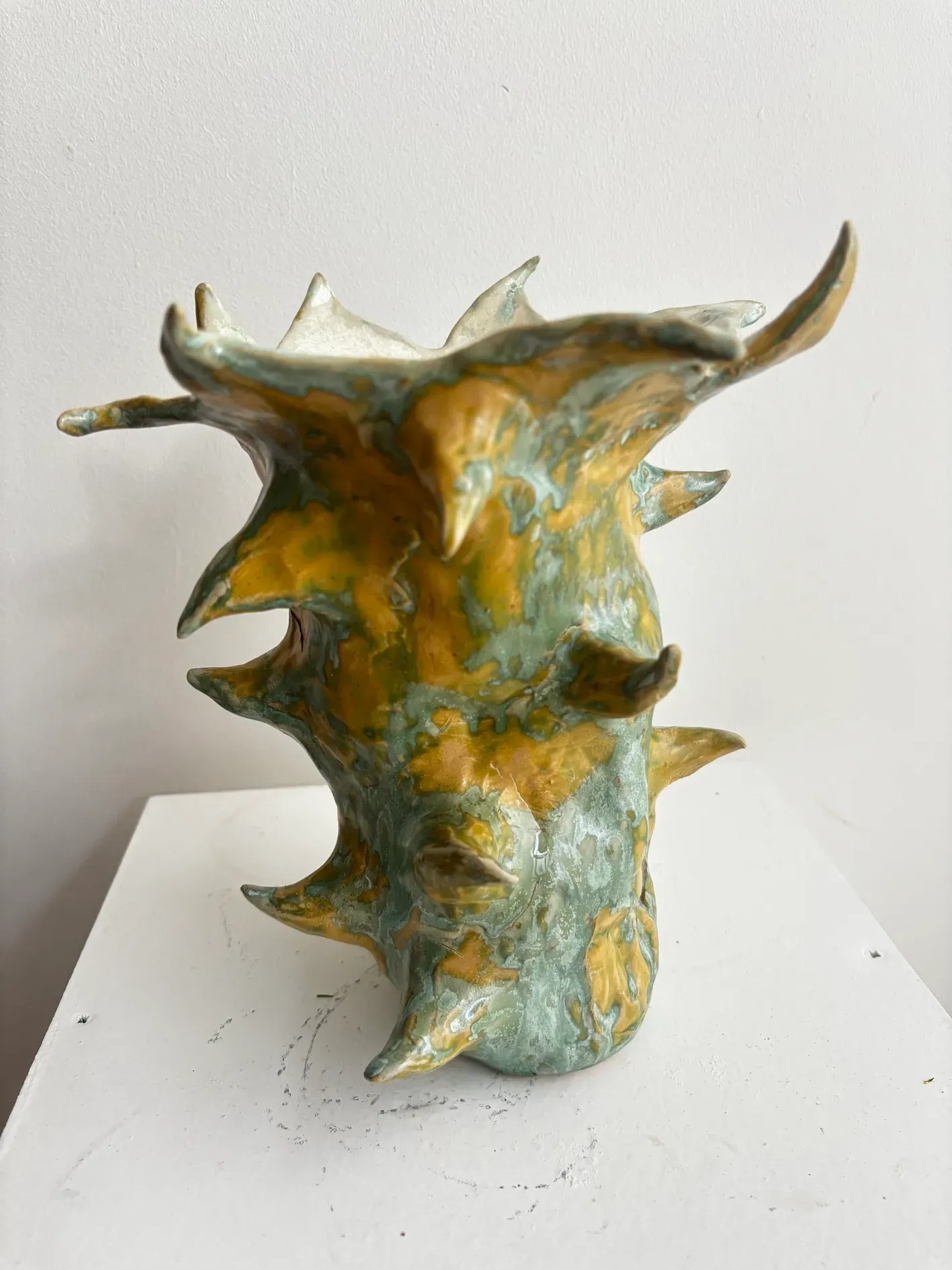 Vase en céramique ALaMano vert