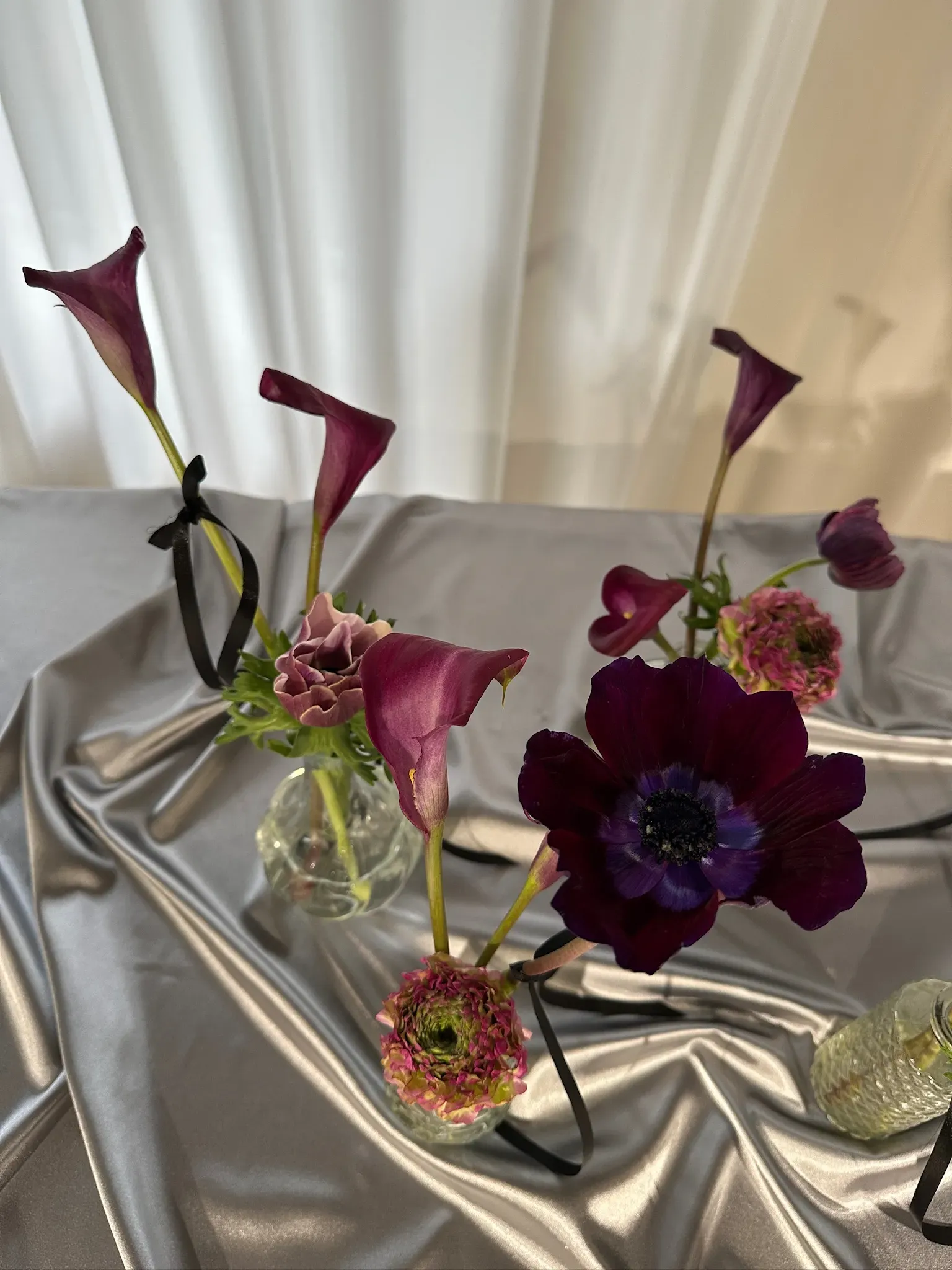 Soliflore avec ses fleurs fraîches