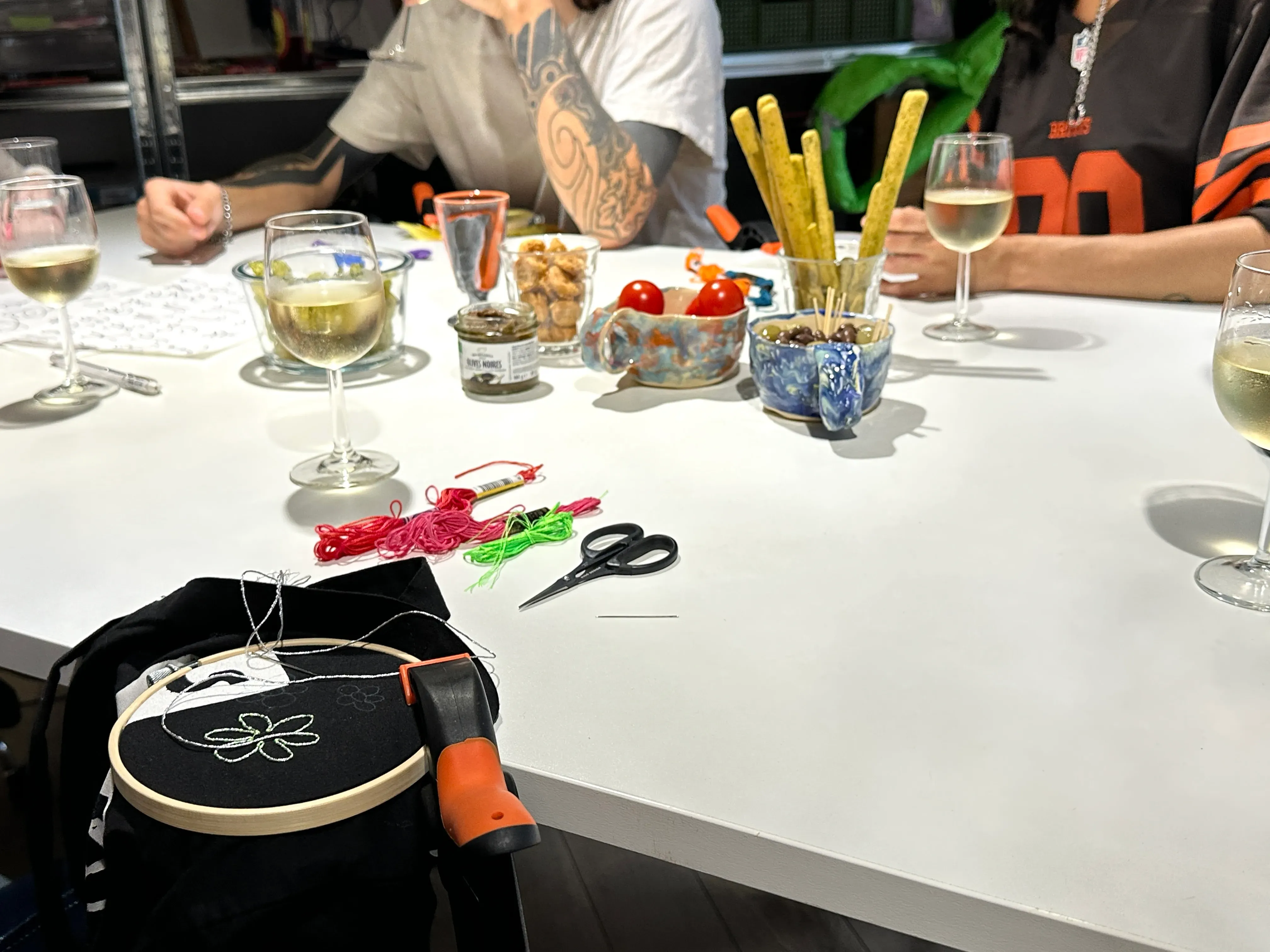 Apéro ou Goûter Broderie