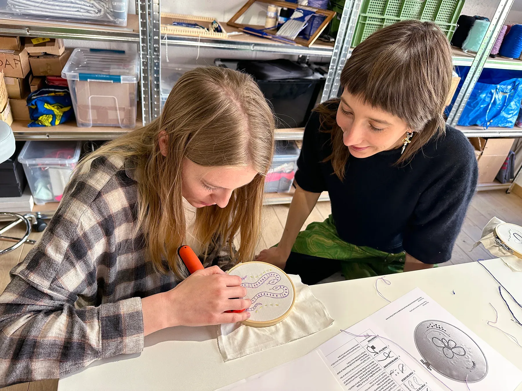 Initiation à la broderie main