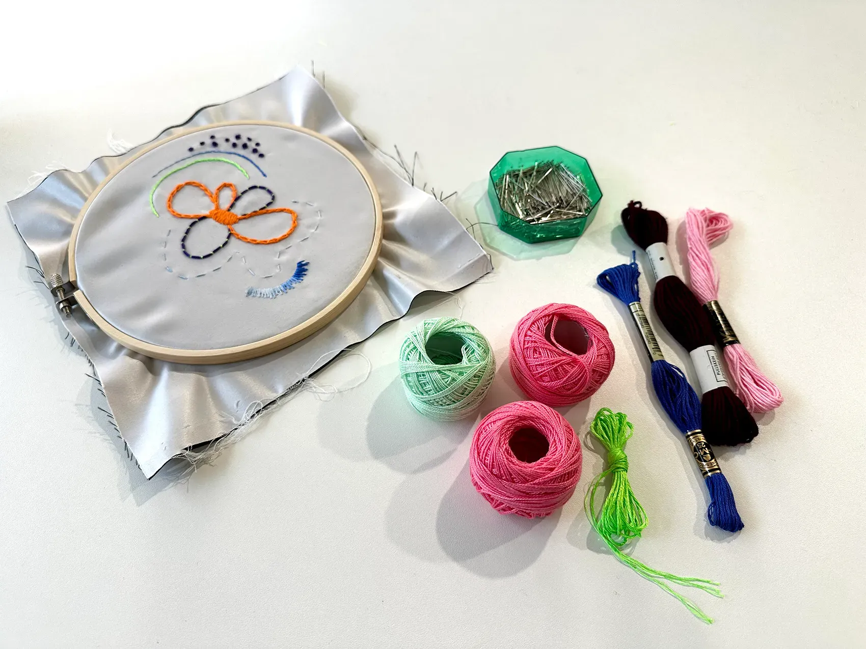 Initiation à la broderie main