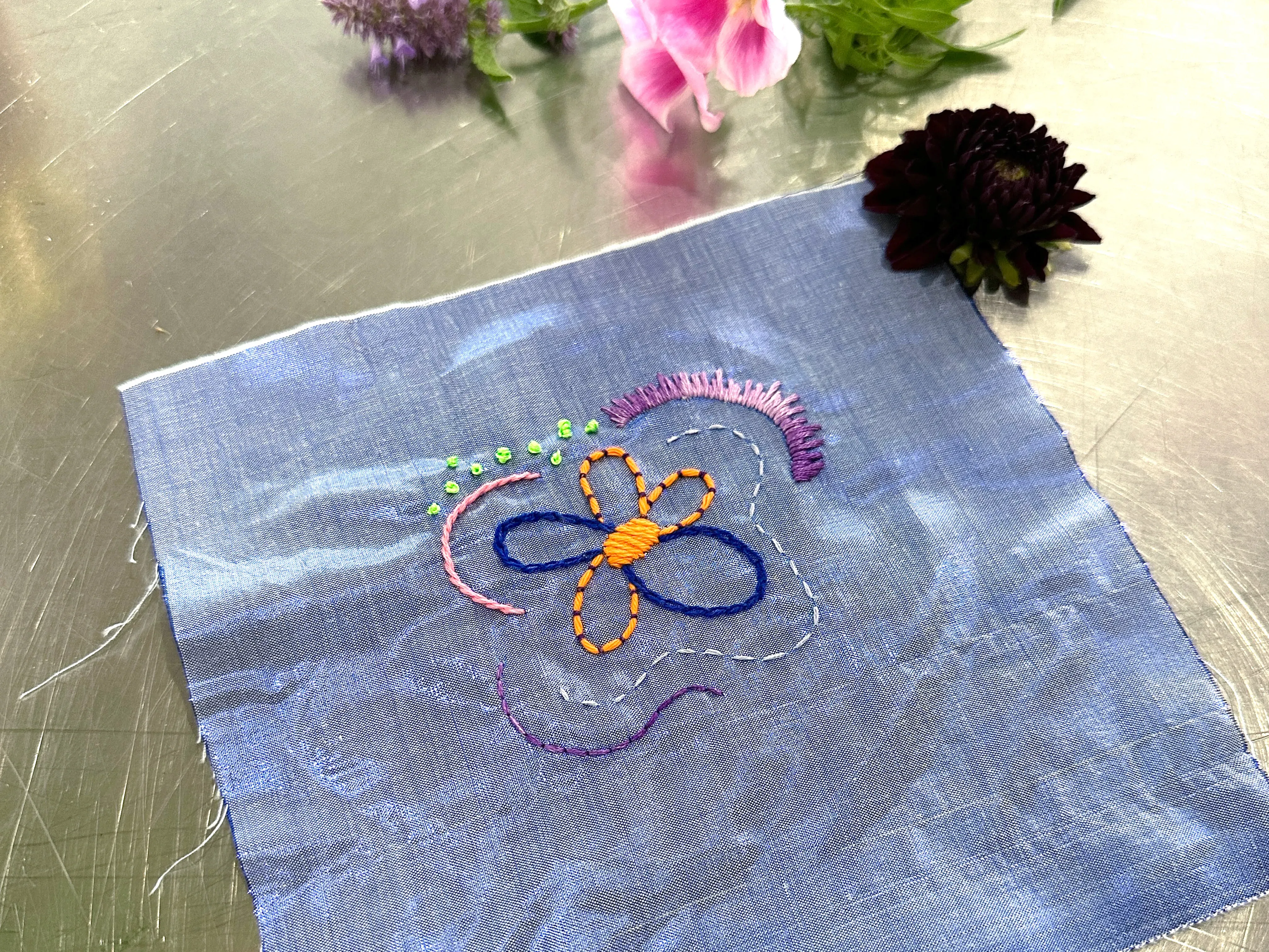 Initiation à la broderie main