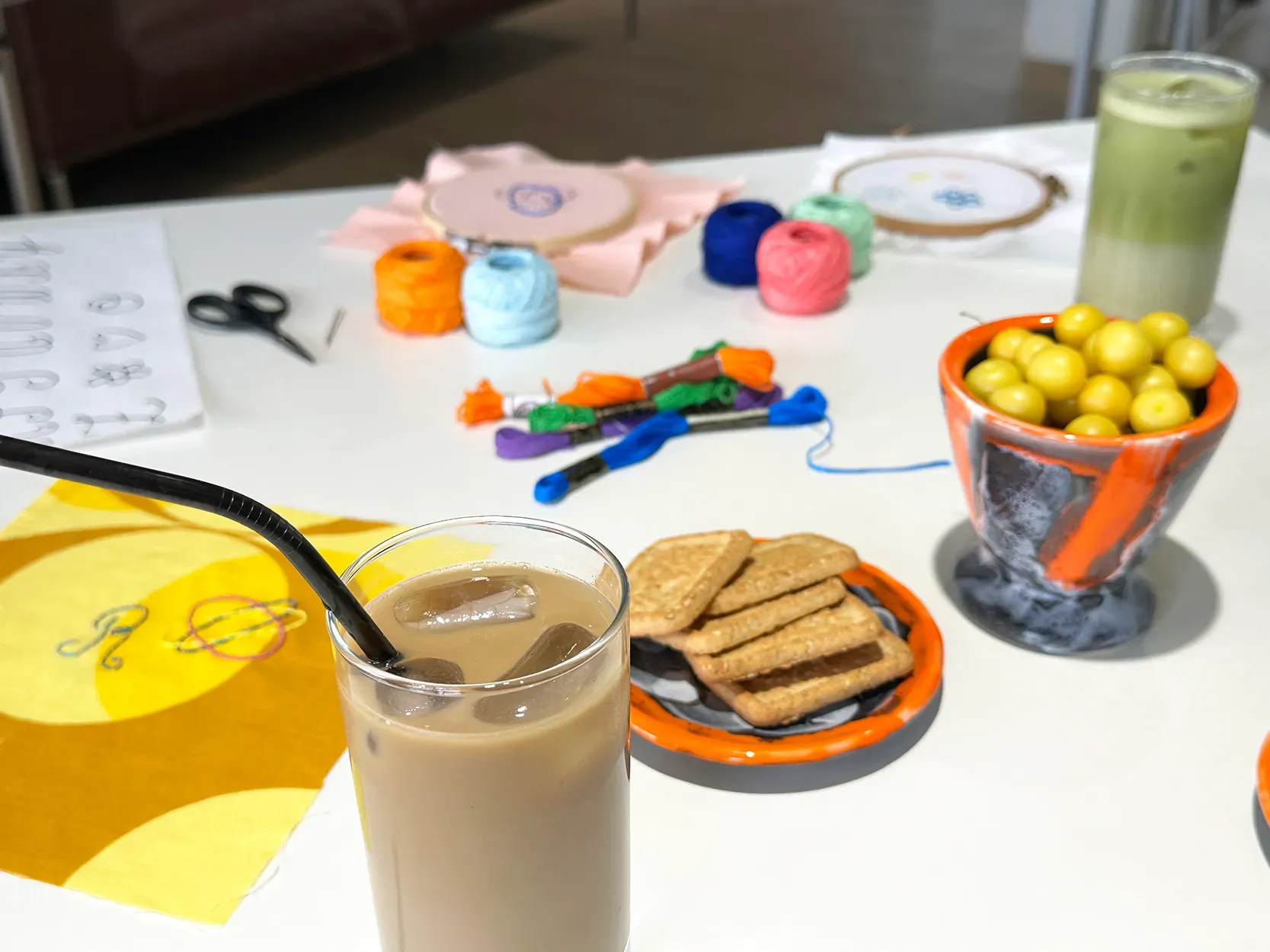 Apéro ou Goûter Broderie